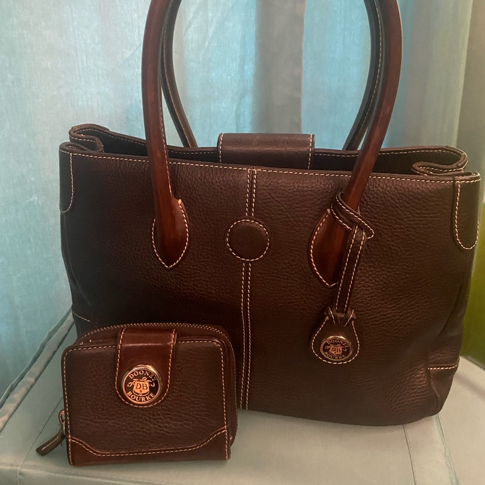 Dooney & Bourke handbag and wallet
